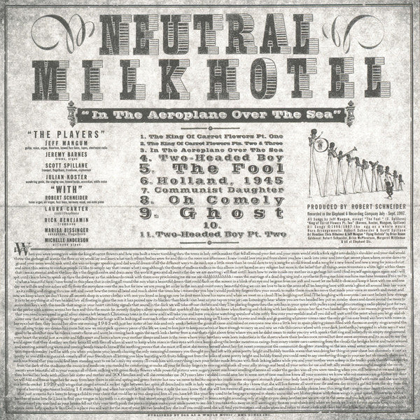 Neutral Milk Hotel - In The Aeroplane Over The Sea