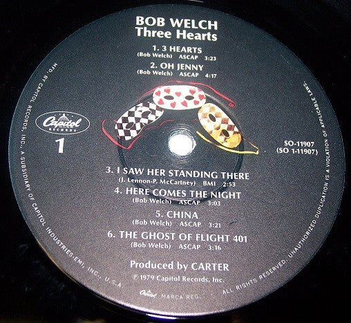 Bob Welch - Three Hearts