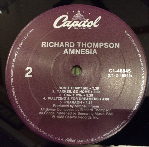 Richard Thompson - Amnesia