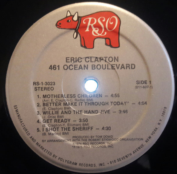 Eric Clapton - 461 Ocean Boulevard