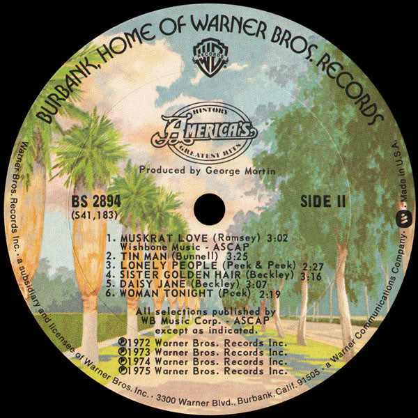 America (2) - History - America's Greatest Hits