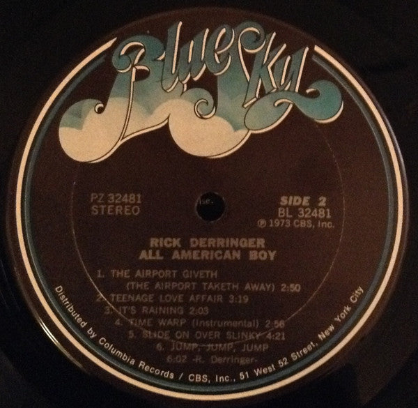 Rick Derringer - All American Boy