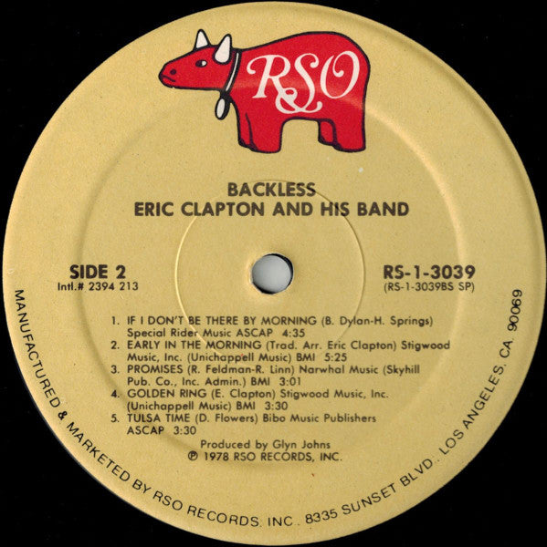 Eric Clapton - Backless