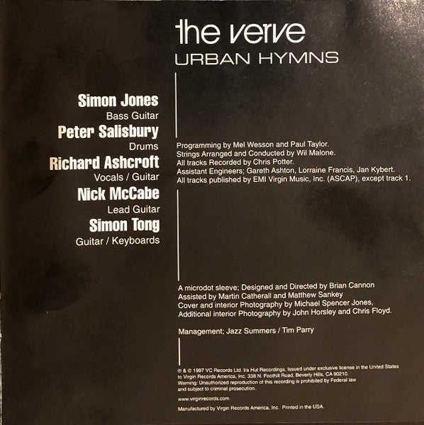 The Verve - Urban Hymns