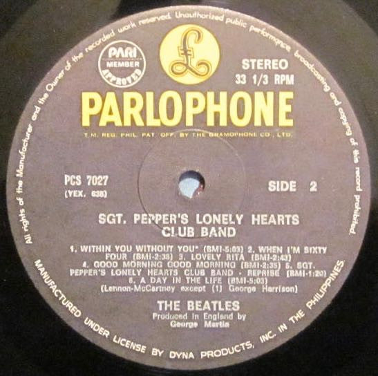 The Beatles - Sgt. Pepper's Lonely Hearts Club Band