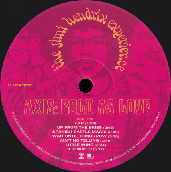 The Jimi Hendrix Experience - Axis: Bold As Love