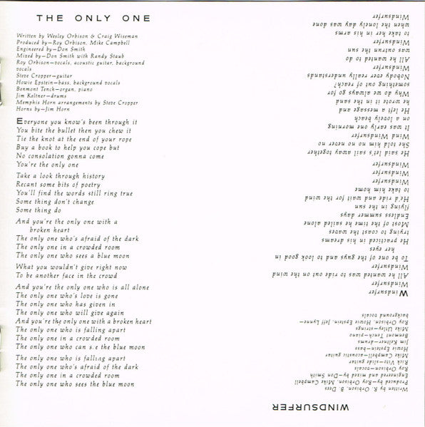 Roy Orbison - Mystery Girl