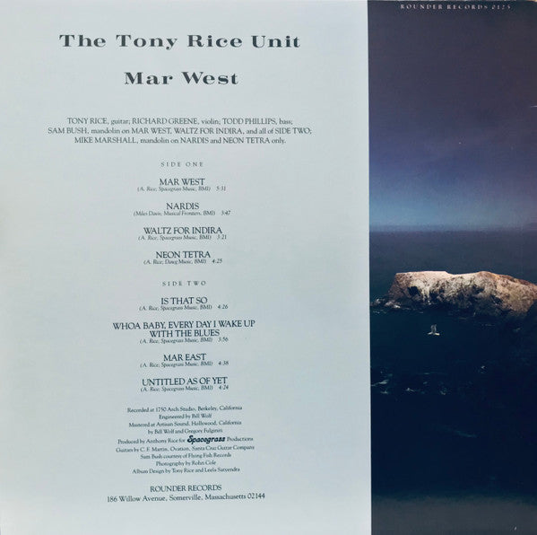 The Tony Rice Unit - Mar West