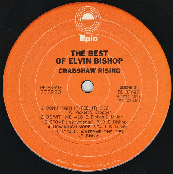 Elvin Bishop - The Best Of Elvin Bishop Crabshaw Rising