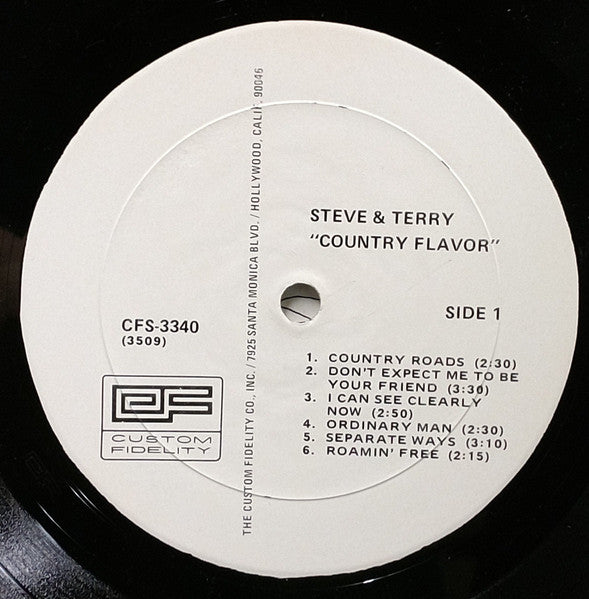 Steve & Terry - Country Flavor