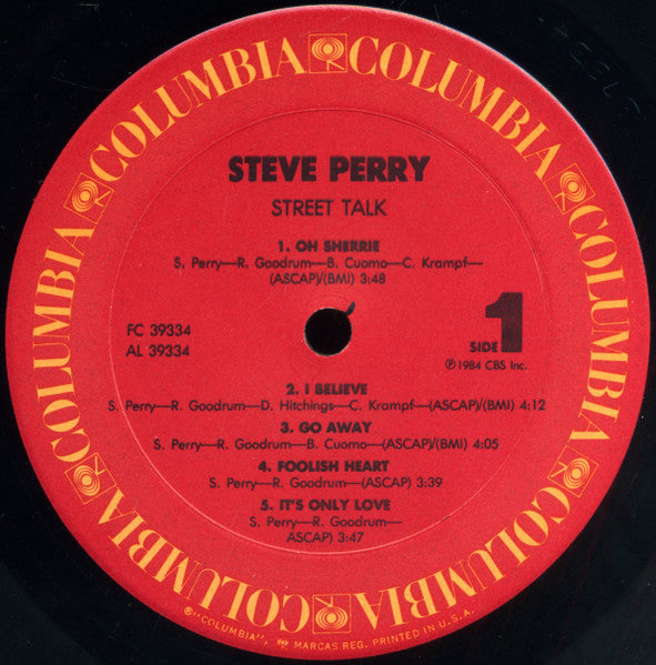 Steve Perry - Street Talk