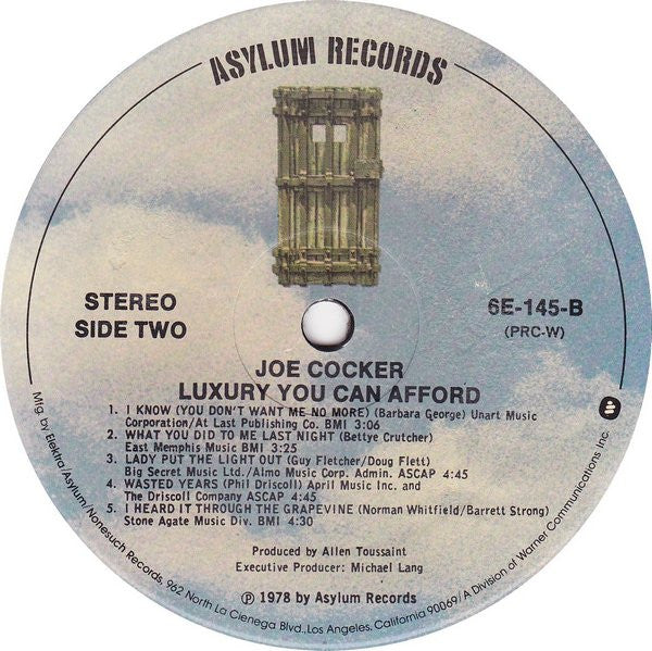 Joe Cocker - Luxury You Can Afford
