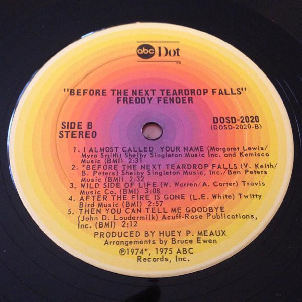 Freddy Fender (2) - Before The Next Teardrop Falls