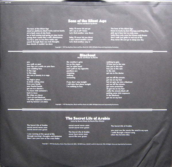 David Bowie - "Heroes"