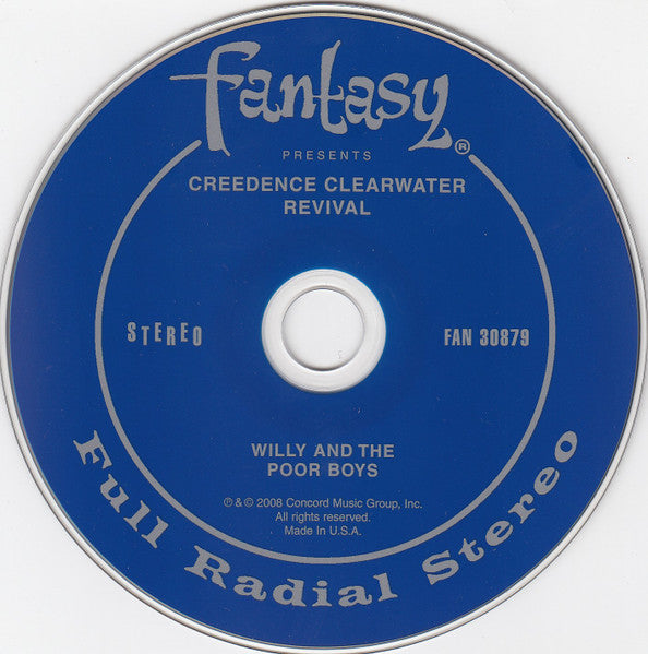Creedence Clearwater Revival - Willy And The Poor Boys