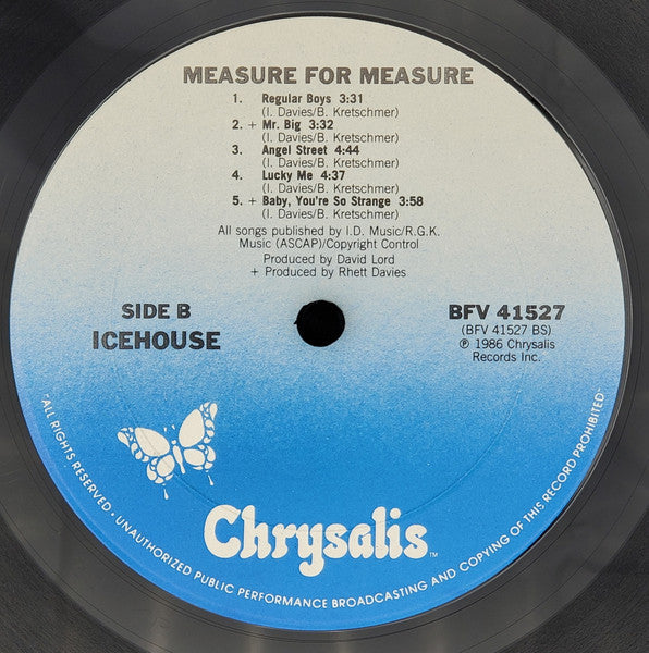 Icehouse - Measure For Measure