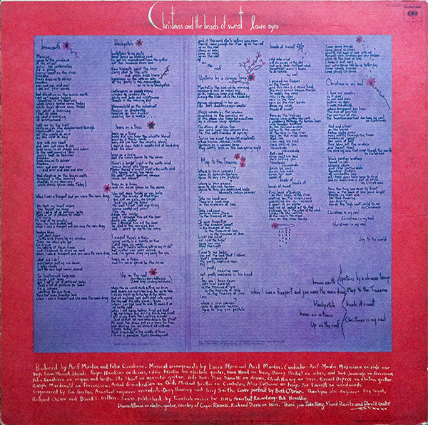 Laura Nyro - Christmas And The Beads Of Sweat