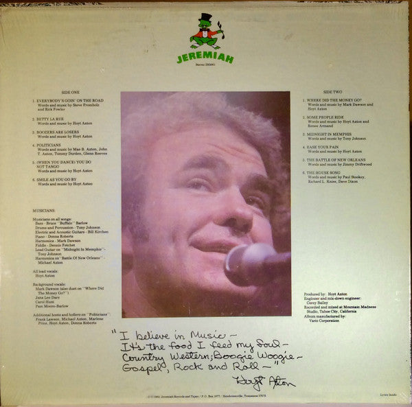 Hoyt Axton - Where Did The Money Go?