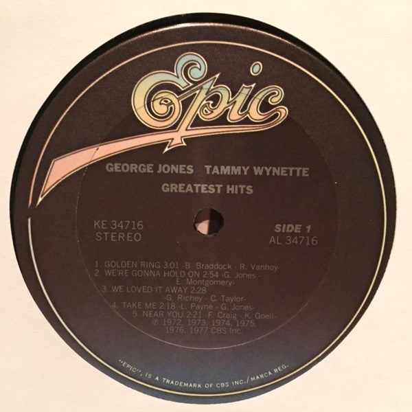 George Jones & Tammy Wynette - Greatest Hits