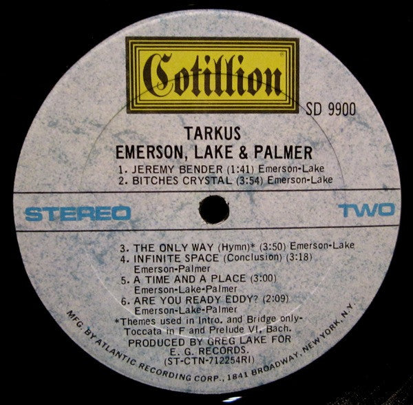 Emerson, Lake & Palmer - Tarkus