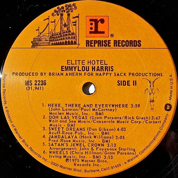 Emmylou Harris - Elite Hotel