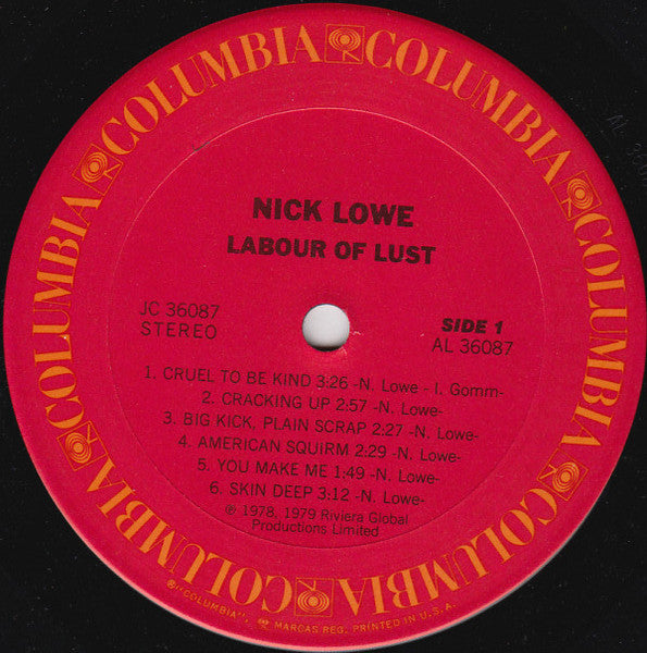 Nick Lowe - Labour Of Lust