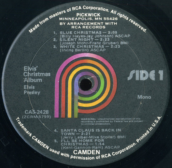 Elvis Presley - Elvis' Christmas Album