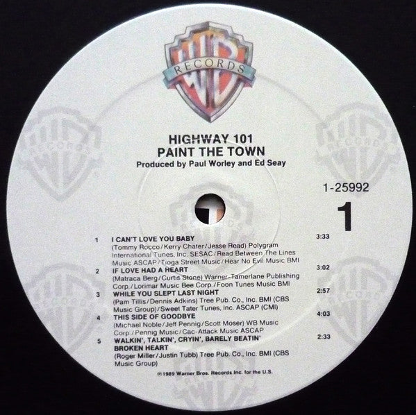 Highway 101 - Paint The Town