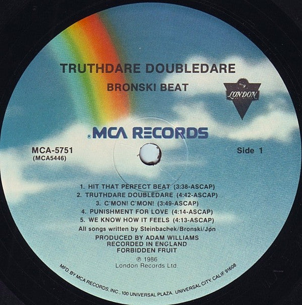 Bronski Beat - Truthdare Doubledare