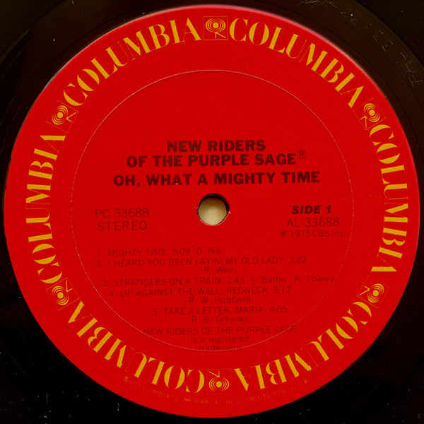 New Riders Of The Purple Sage - Oh, What A Mighty Time