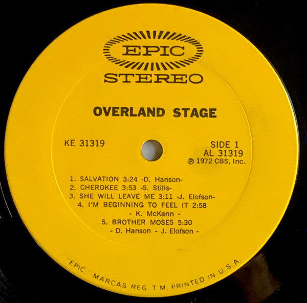 Overland Stage - Overland Stage