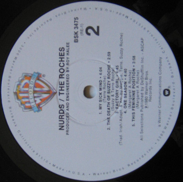 The Roches - Nurds