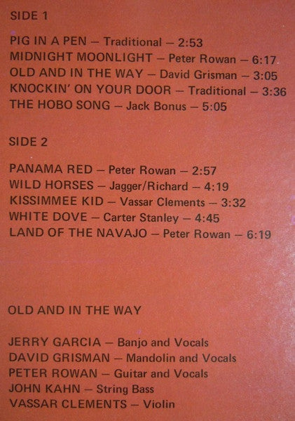 Old & In The Way - Old & In The Way