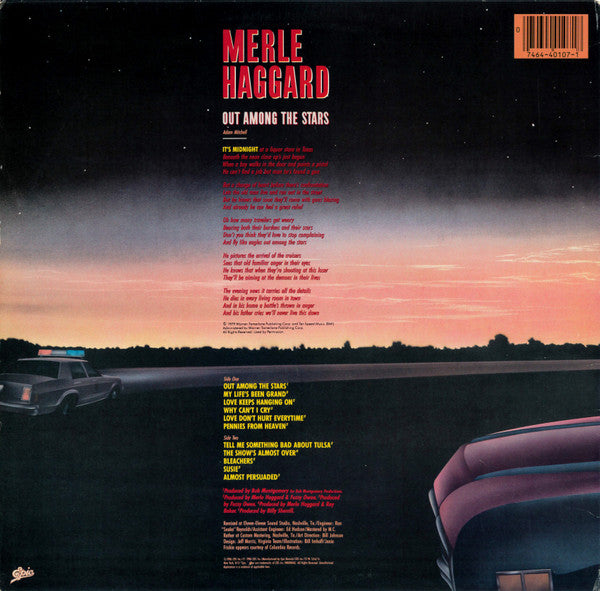 Merle Haggard - Out Among The Stars