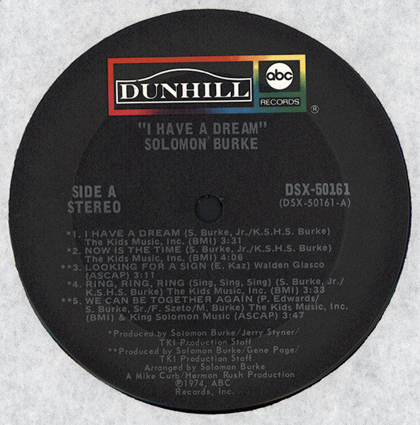 Solomon Burke - I Have A Dream