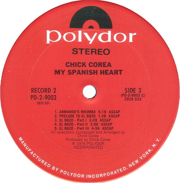 Chick Corea - My Spanish Heart