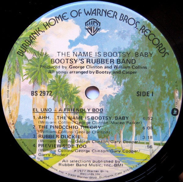 Bootsy's Rubber Band - Ahh...The Name Is Bootsy, Baby!