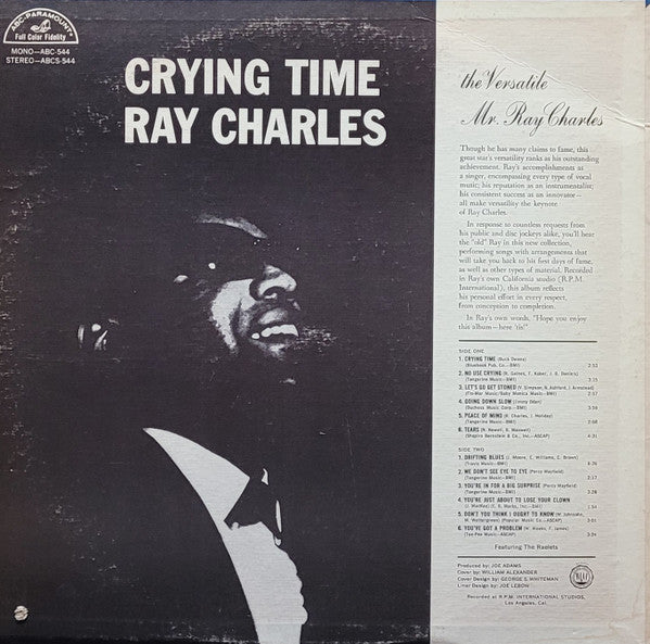 Ray Charles - Crying Time