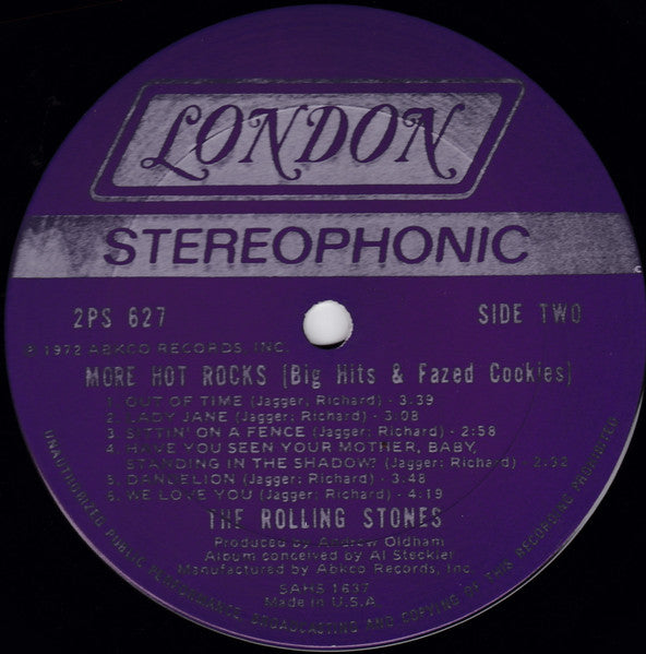 The Rolling Stones - More Hot Rocks (Big Hits & Fazed Cookies)