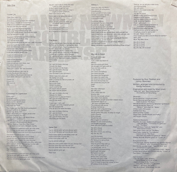 Randy Newman - Trouble In Paradise