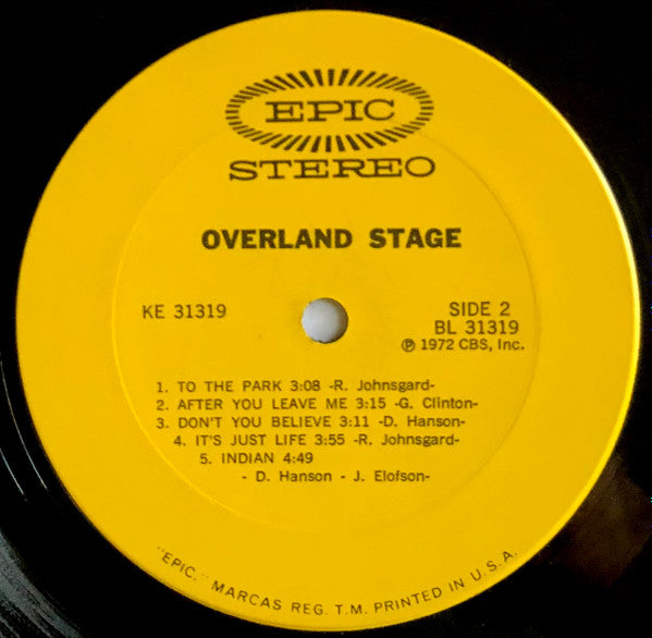Overland Stage - Overland Stage