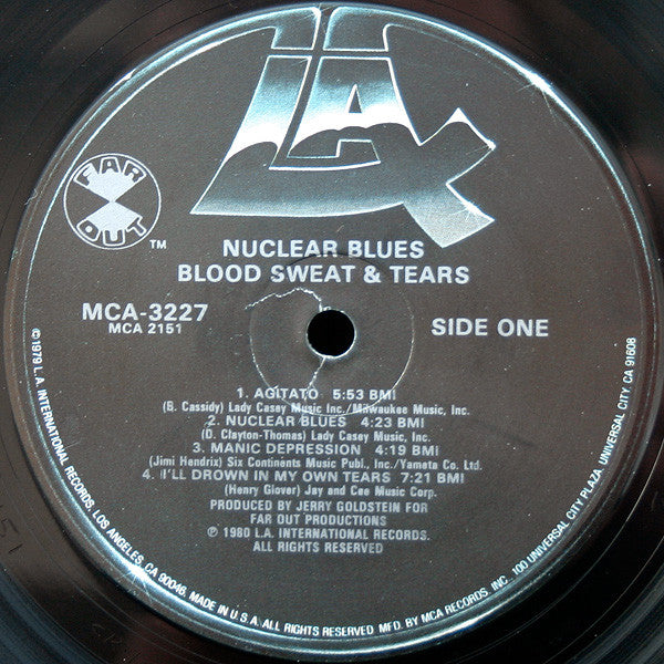 Blood, Sweat And Tears - Nuclear Blues
