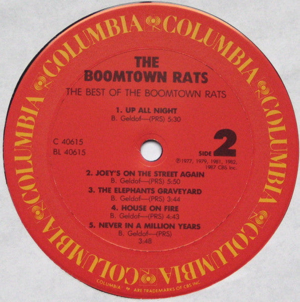 The Boomtown Rats - Greatest Hits