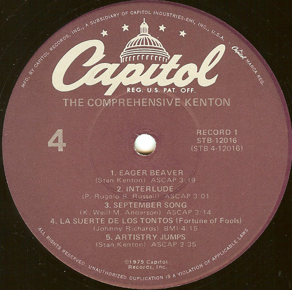 Stan Kenton - The Comprehensive Kenton