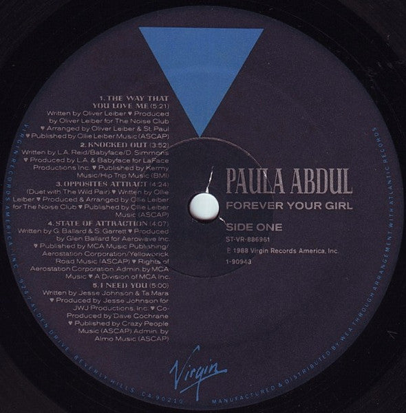 Paula Abdul - Forever Your Girl