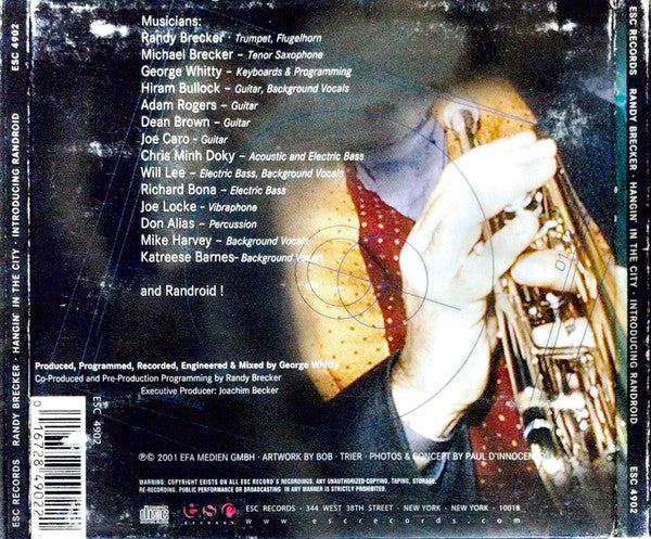 Randy Brecker - Hangin' In The City · Introducing Randroid