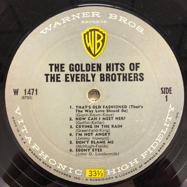 Everly Brothers - The Golden Hits Of The Everly Brothers