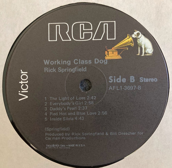 Rick Springfield - Working Class Dog