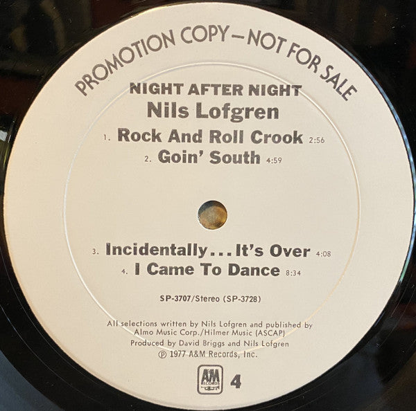 Nils Lofgren - Night After Night