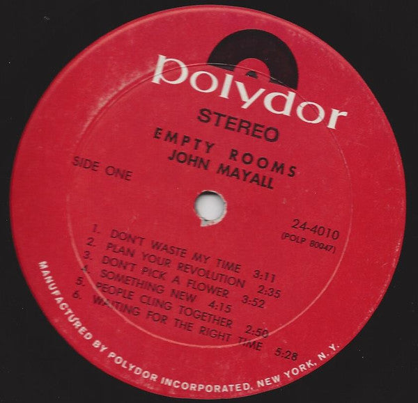 John Mayall - Empty Rooms